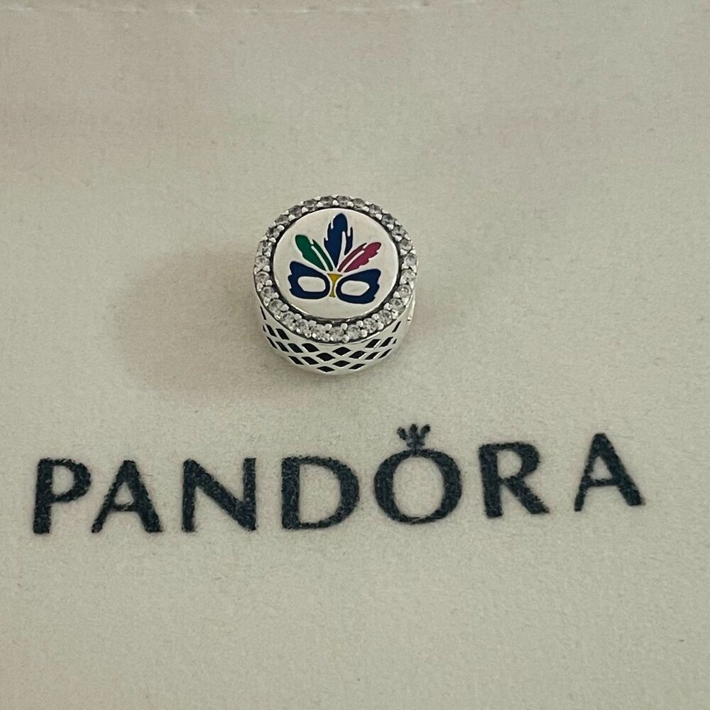 Pandora Houma, Louisiana Bead Charm S925 Sterling Silver